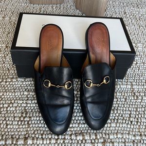 Gucci Princetown Slip On Leather Loafer 38.5 (W 8.5)